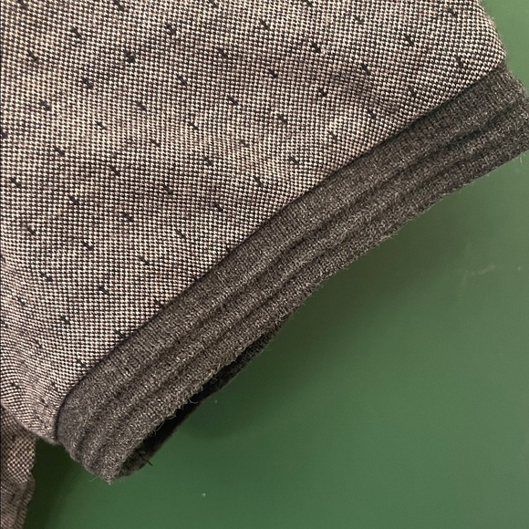 Original Penguin Mens L Heritage Slim Fit Charcoal & Black Polo Shirt Retro - Picture 4 of 6